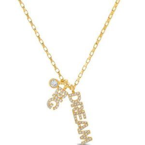 NORDSTROM Dream Big Gold and Silver Necklace